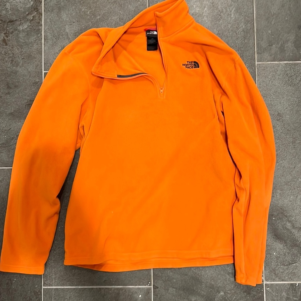 North Face quarter zip sweatshirt